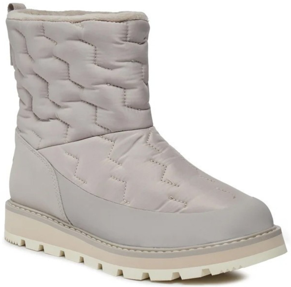 Helly Hansen Beloved 2.0 Insulated Winter Snow Boots Grey Cream Women’s Size 9.5